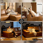 ovios 106" Cloud Boneless Couch - Image 6