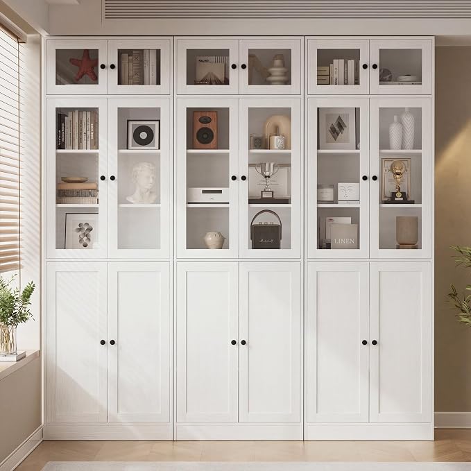 TUSY 85.5" Modern Tall Bookcase - Image 3