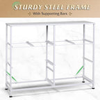 WLIVE Dresser for Bedroom with 8 Drawers, Wide Fabric Dresser for Storage and - Image 7