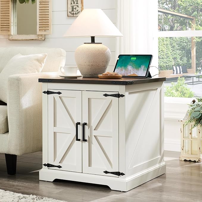 Barnyatoh Farmhouse End Table by Barnyatoh