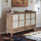 LKTART 59" Vintage Sideboard Buffet Cabinet - Image 5