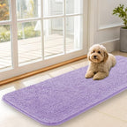 OLANLY Dog Door Mat for Muddy Paws 47x17, Super Absorbent Chenille Mud Mat | by OLANLY