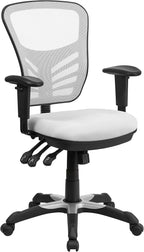 Flash Furniture Nicholas Mid-Back Swivel Office and Gaming Chair, Ergonomic by FlashFurniture