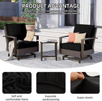 8Pcs Outdoor Cushion Covers, Elastic Patio Cushion Covers | Washable, - Image 3