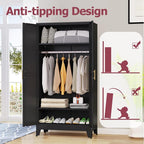 GAIOUS Metal Wardrobe Cabinet - Image 9