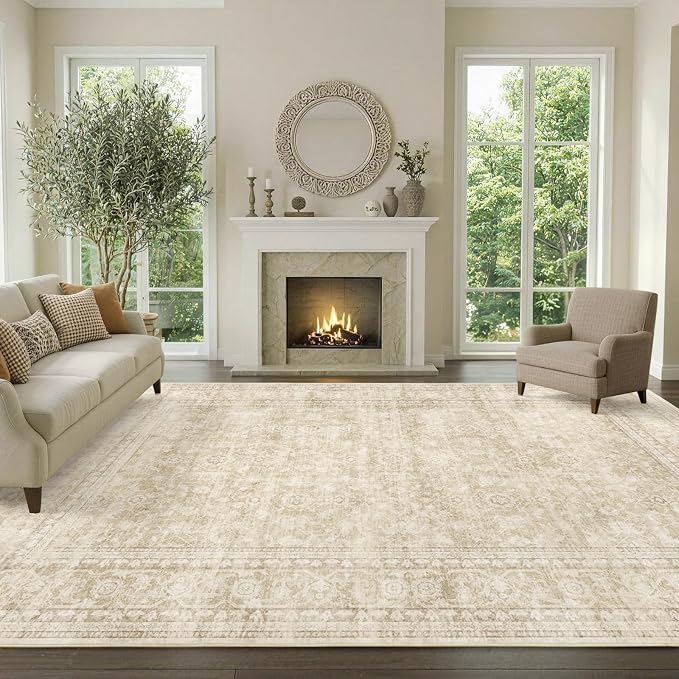 9x12 Ft Extra Large Area Rugs for Living Room, Soft Non-Slip Machine Washable - Image 2