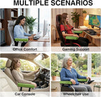 Smiry Ergonomic Office Chair Armrest Pads, Memory Foam Arm Rest Covers - Image 7