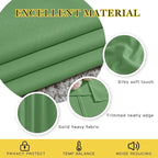 NICETOWN Froest Green Blackout Curtains - Image 3
