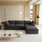 JACH L-Shaped Cloud Sectional Couches by JACH