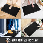 Sturdy Front Door Mat, Absorbent Muddy Dirt Resist Welcome Door Mats Outdoor - Image 5