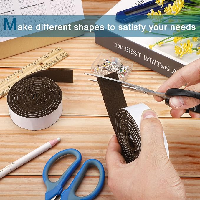 Shappy 2 Packs 120 x 1 x 0.12 Inch Felt Strips - Image 4