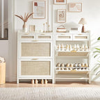 HOKYHOKY Rattan Shoe Storage Cabinet - Image 6