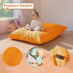MAXYOYO 3 in 1 Kids Bean Bag Chair Couch, Convertible Chair Folds from Bean Bag - Image 6