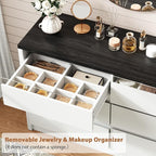 Jocoevol Modern LED 6 Drawer Dresser - Image 5