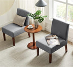Upholstered Accent Chairs Set - Image 2