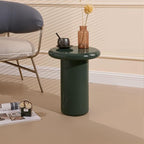 Acanva Modern End Tables with High Glossy Finish, Curved Edges, Accent Center by acanva