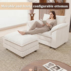 JUMMICO 40" Chaise Lounge Chair - Image 4