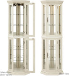 Glass Corner Display Cabinet - Image 2