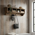 Alaterre Furniture Pomona Entryway Coat Rack – Rustic Farmhouse 48-Inch - Image 2