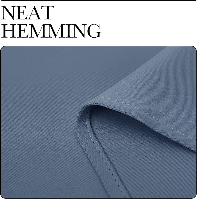 NICETOWN Short Curtains for Kitchen, Thermal Insulated Solid Grommet Blackout - Image 8