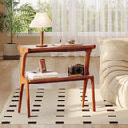 Solid Wood End Table, 2-Tier Side Table - Image 8