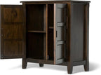 SIMPLIHOME Burlington Storage Cabinet - Image 5