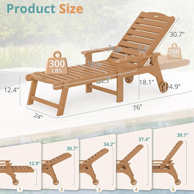 LUE BONA Lounge Chair Outdoor - Image 7