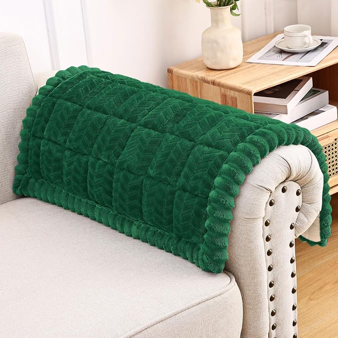 Smiry Couch Cover for Dogs, Non Slip Fuzzy Pet Sofa Arm Covers Washable | Sofa by Smiry