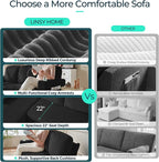 LINSY HOME Sectional Sleeper Sofa - Image 5