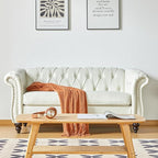 AVZEAR Chesterfield Loveseat Sofa, Upholstered Sofa Modern Sofa Couches Set by AVZEAR
