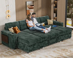Vipbear 108" Modular Sectional Sleeper Sofa - Image 2