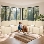 100% Waterproof Sectional Recliner Couch Covers - Image 2