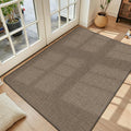 Ultra Thin Indoor Door Mat 17"x29", Large Non Slip Doormats, Rubber Backing by LEKEEPGO