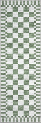 GarveeHome 2x10 Checkered Kitchen Runner Rug - Image 5