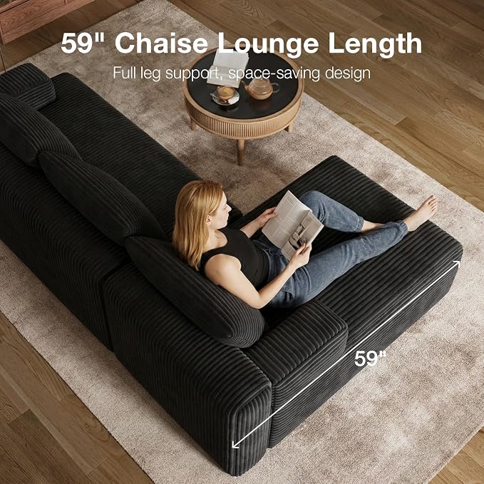 Novilla L-Shape Sectional Couches - Image 13