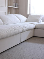 JACH 120" L Shape Cloud Modular Couches - Image 6