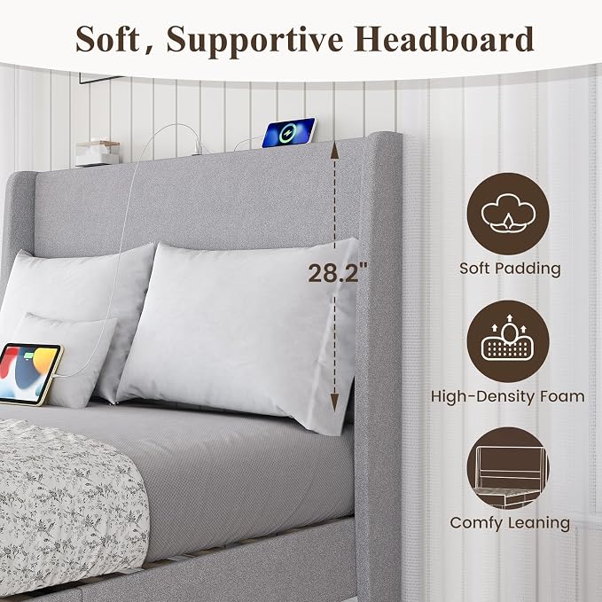 MALOL Queen Size Bed Frame - Image 4
