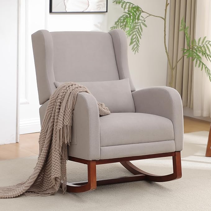 HCHAIRH Rocking Chair Nursery, Nursery Rocking Chairs - Image 4