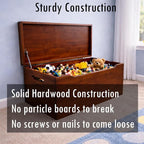 Fully Assembled, Solid Wood Storage Chest - Image 3