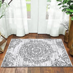 HEBE Indoor Door Mat 2'x3', Washable Welcome Mat - Image 7