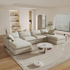 JACH U-Shaped Cloud Sectional Couch - Image 5