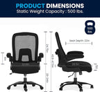Flash Furniture Big & Tall Swivel Office and Gaming Chair - Image 3
