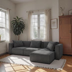 Acanva Luxury Modular Sectional Living Room Sofa Set, Modern Minimalist Style - Image 3