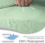 100% Waterproof Sectional Recliner Couch Covers - Image 4
