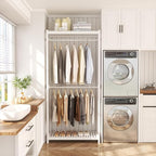 Homykic Bamboo Clothes Rack - Image 4