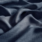 MIULEE Navy Blue Linen Curtains 52x54 Inch 2 Panels - Image 4
