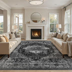 UERMEI 10x12 Area Rug Living Room Rugs - Image 7