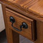 Leick Home Haven Ridge End Table, Solid Wood, 1 Storage Drawer, Bottom Display - Image 6
