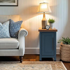 Bridgevine Home Nantucket Modern Farmhouse Chairside Table, 14 Inches, Fully - Image 9