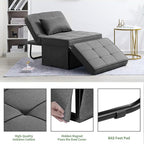BIGSYY Sofa Bed, Dark Grey - Image 4